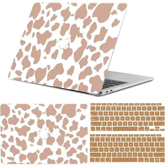 Brown Cow Print MacBook Air 13 inch Case